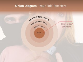 Violence Man Danger PowerPoint Template