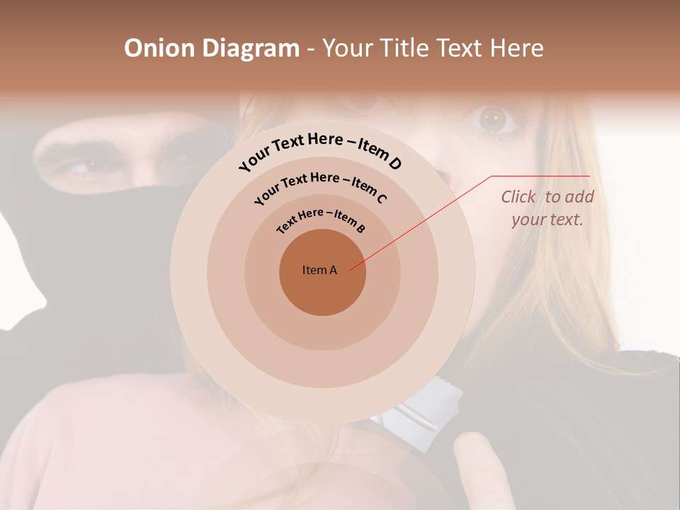 Violence Man Danger PowerPoint Template