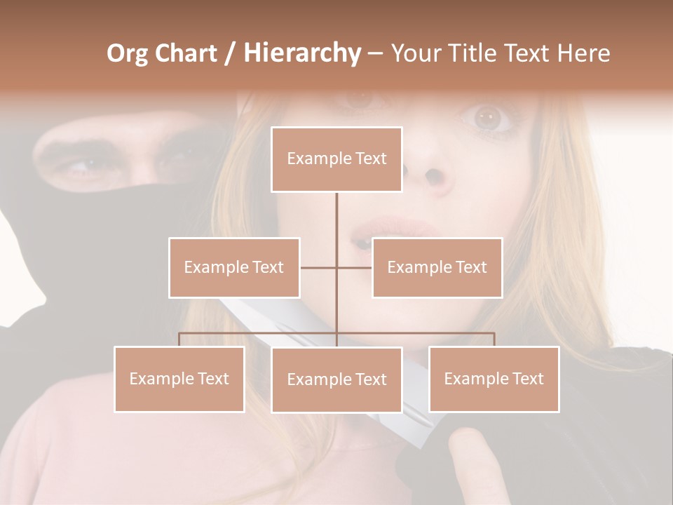 Violence Man Danger PowerPoint Template