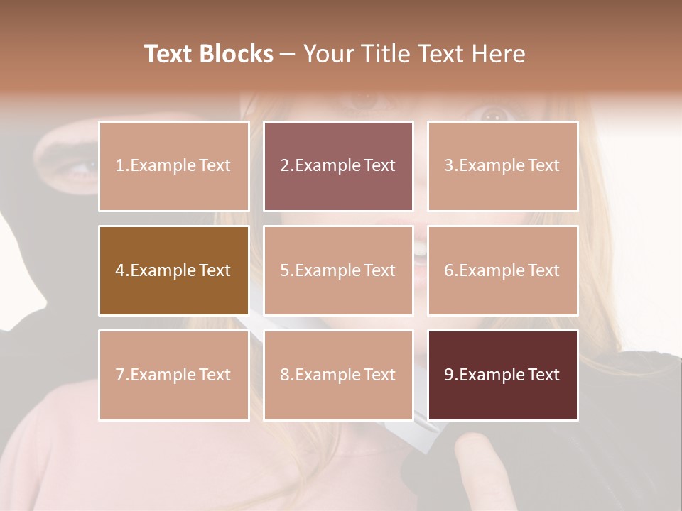 Violence Man Danger PowerPoint Template