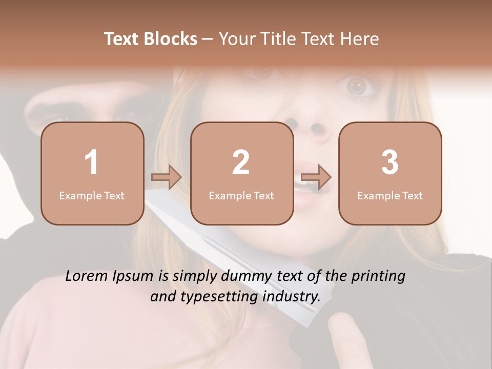 Violence Man Danger PowerPoint Template