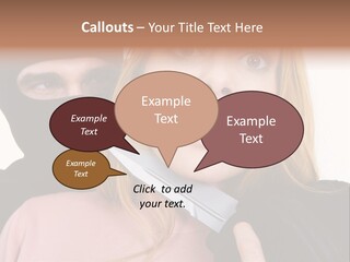 Violence Man Danger PowerPoint Template