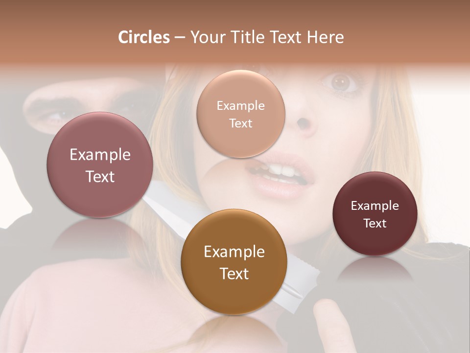 Violence Man Danger PowerPoint Template