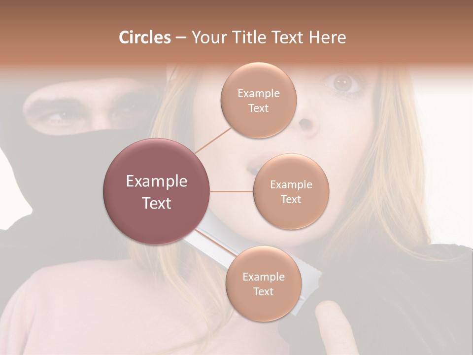 Violence Man Danger PowerPoint Template