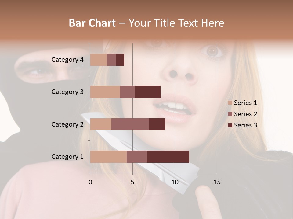 Violence Man Danger PowerPoint Template
