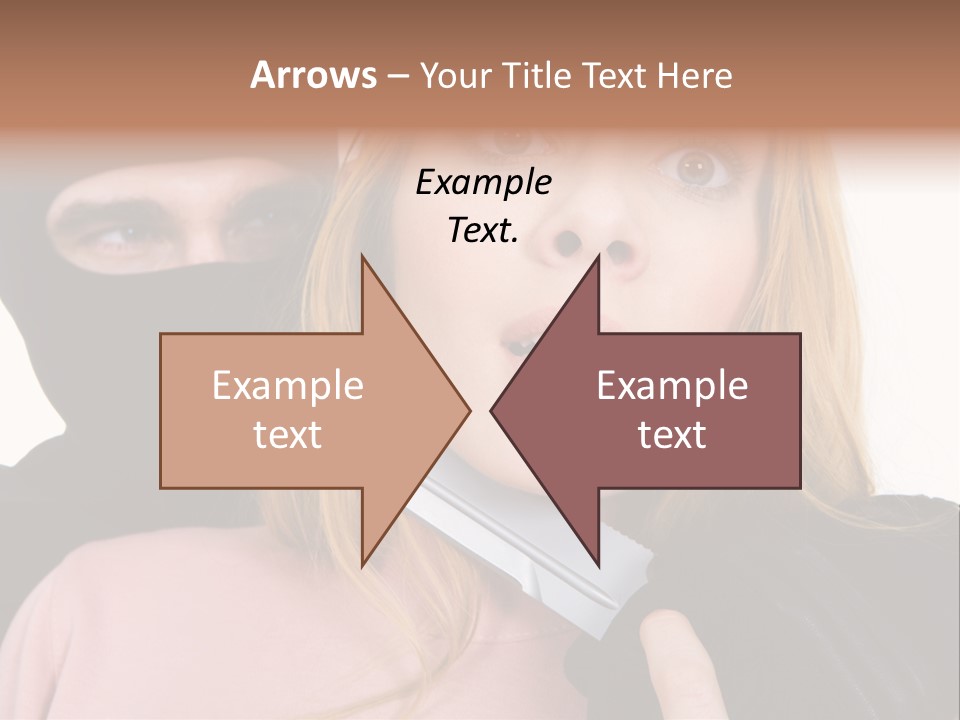 Violence Man Danger PowerPoint Template