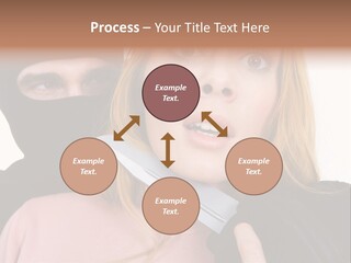 Violence Man Danger PowerPoint Template