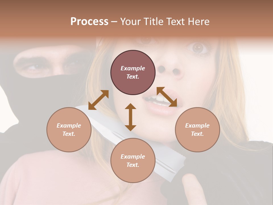 Violence Man Danger PowerPoint Template