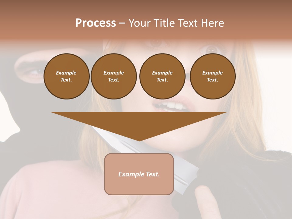 Violence Man Danger PowerPoint Template