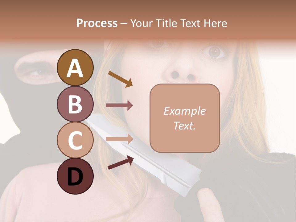Violence Man Danger PowerPoint Template
