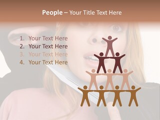 Violence Man Danger PowerPoint Template