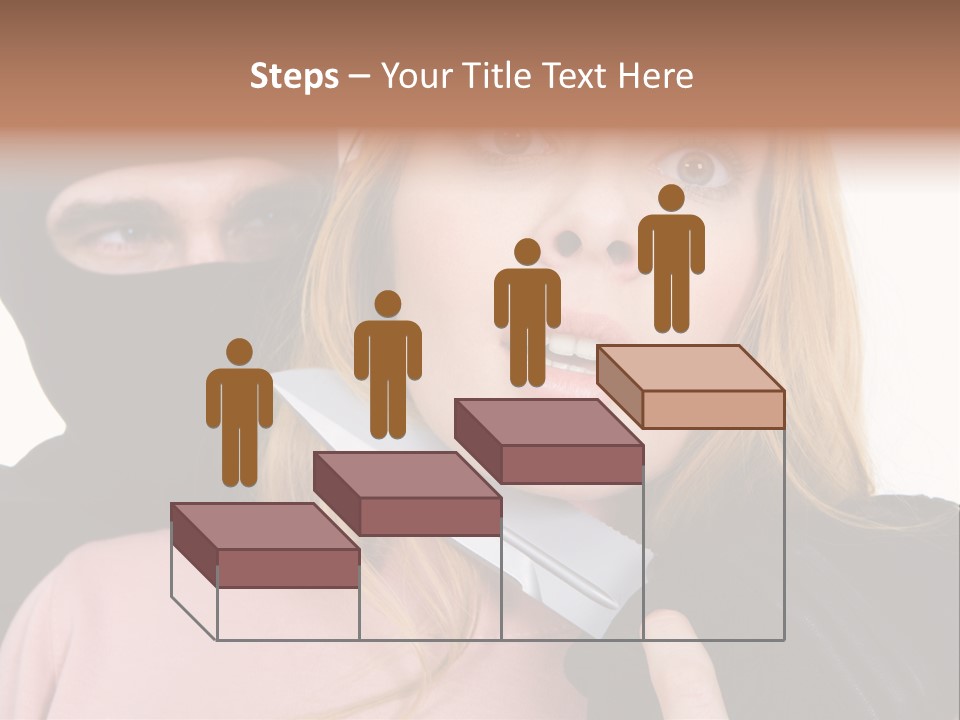 Violence Man Danger PowerPoint Template