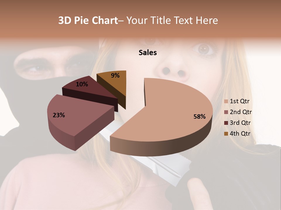 Violence Man Danger PowerPoint Template