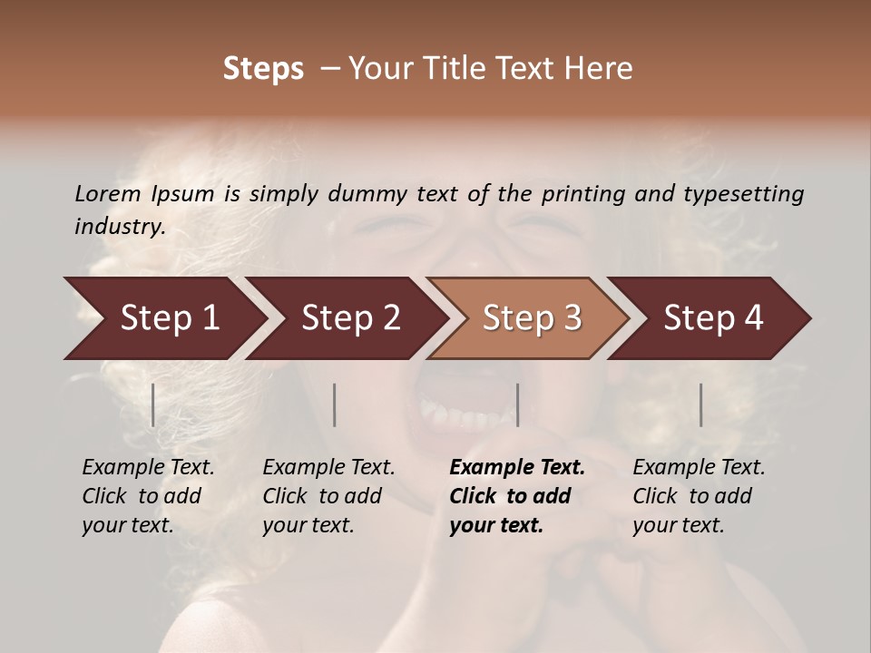 Sunny Touchy Fret PowerPoint Template