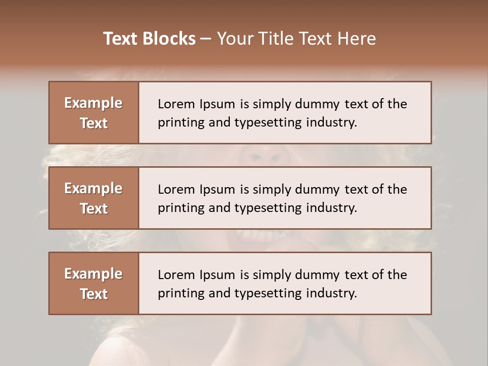 Sunny Touchy Fret PowerPoint Template