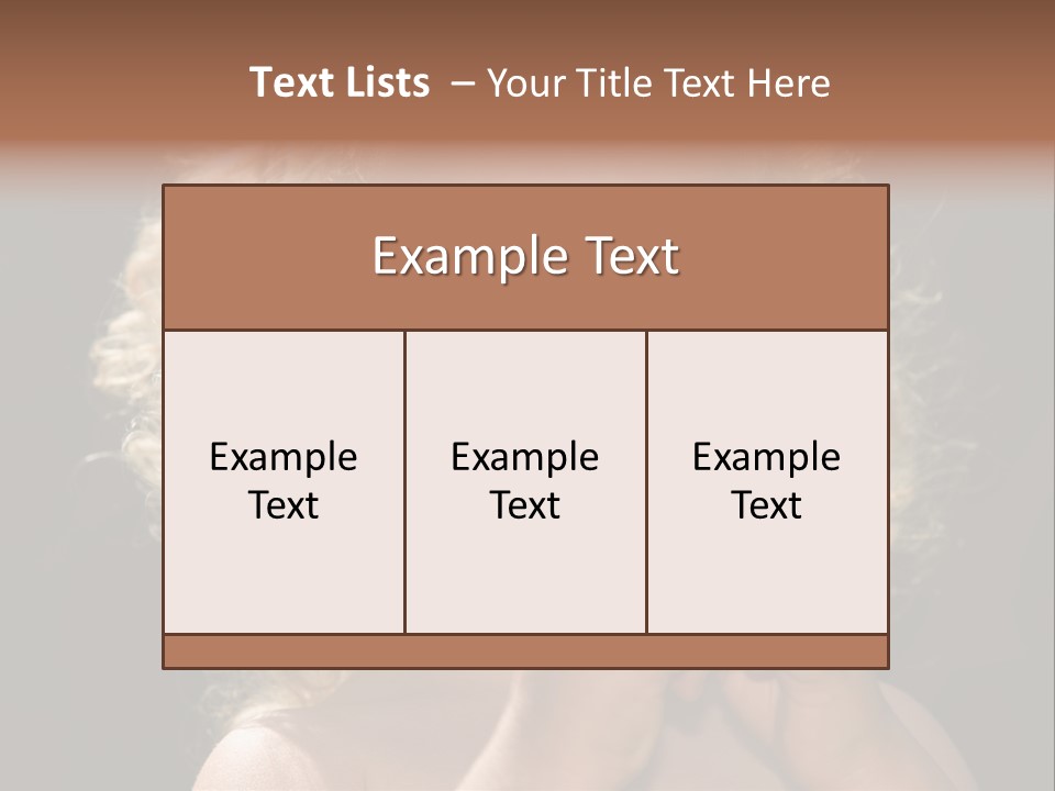 Sunny Touchy Fret PowerPoint Template