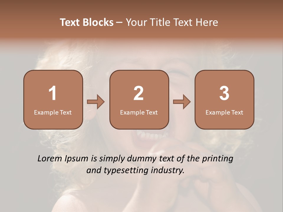 Sunny Touchy Fret PowerPoint Template
