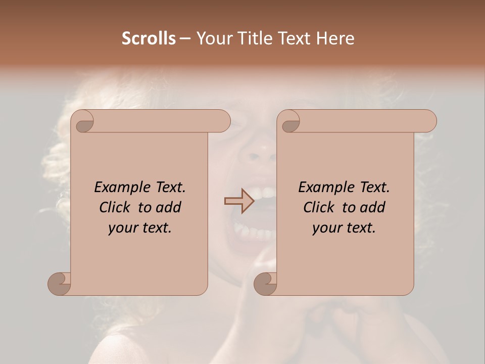 Sunny Touchy Fret PowerPoint Template