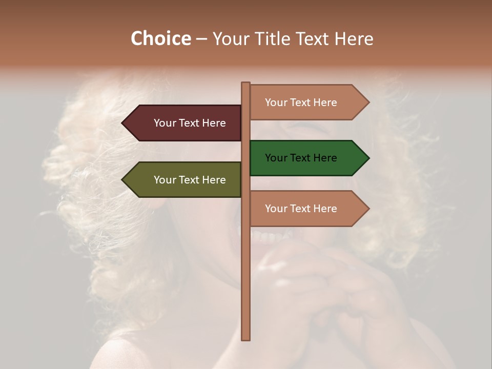 Sunny Touchy Fret PowerPoint Template