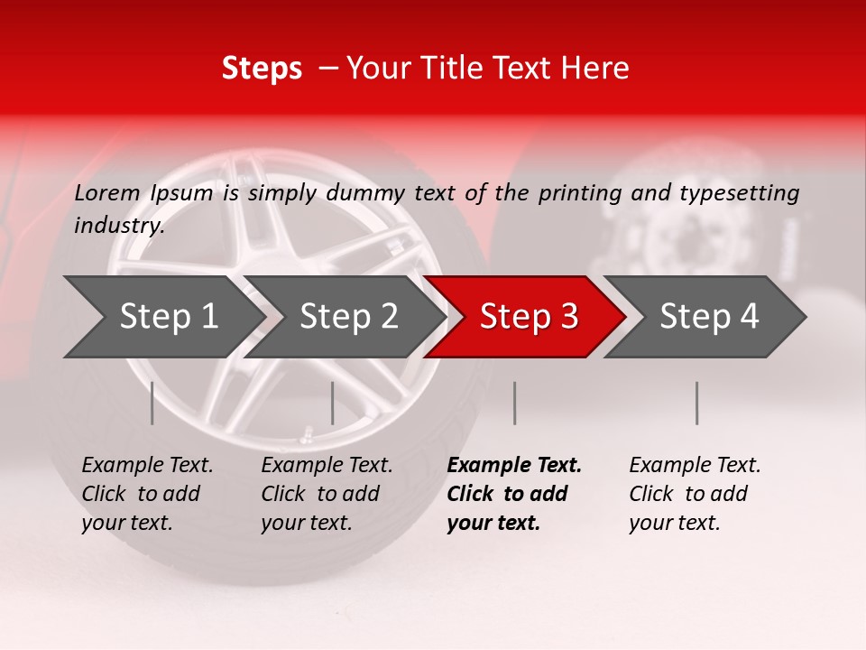 Wheel Row Polish PowerPoint Template