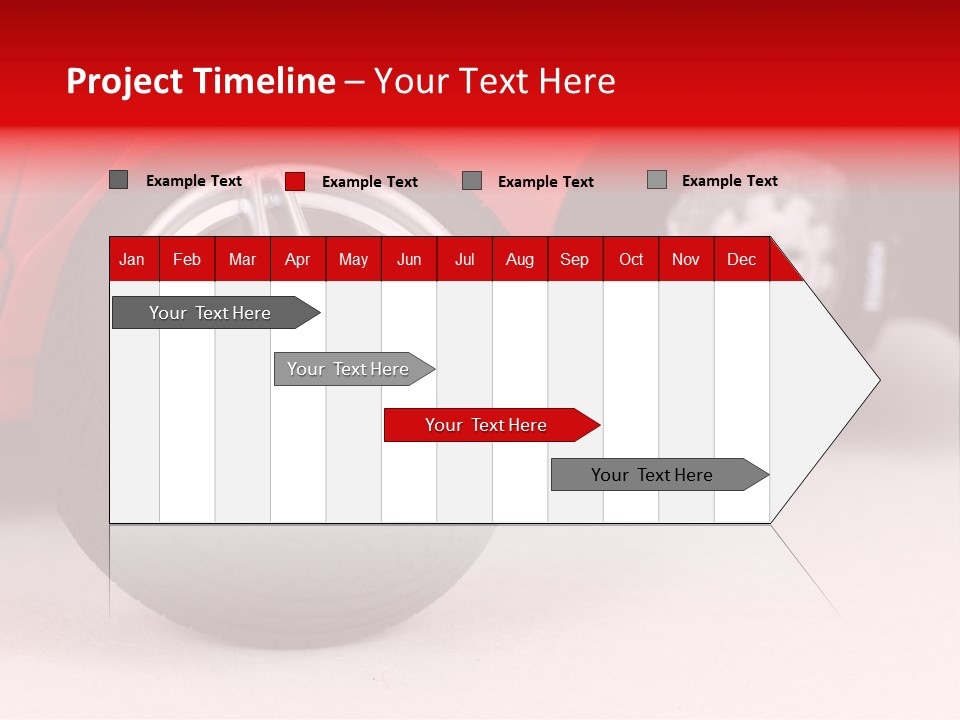 Wheel Row Polish PowerPoint Template