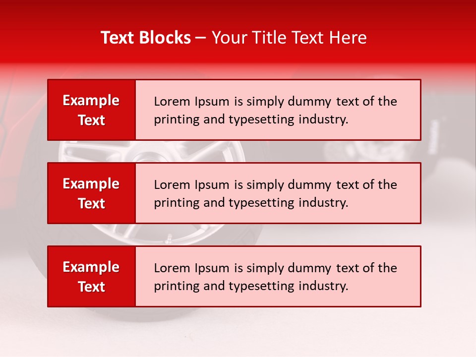 Wheel Row Polish PowerPoint Template