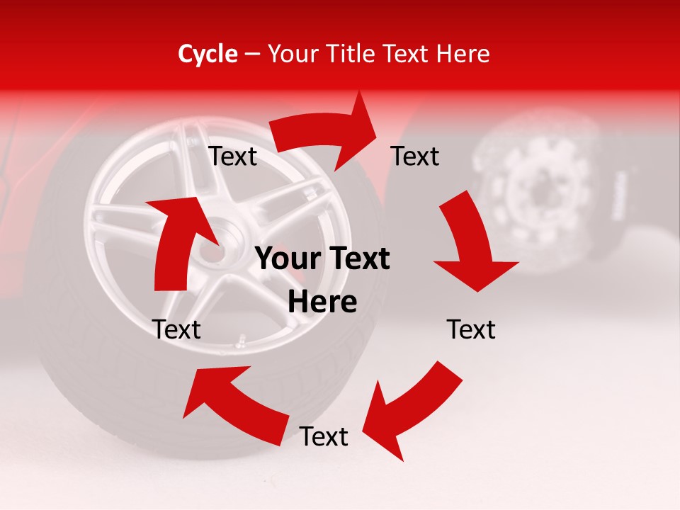 Wheel Row Polish PowerPoint Template