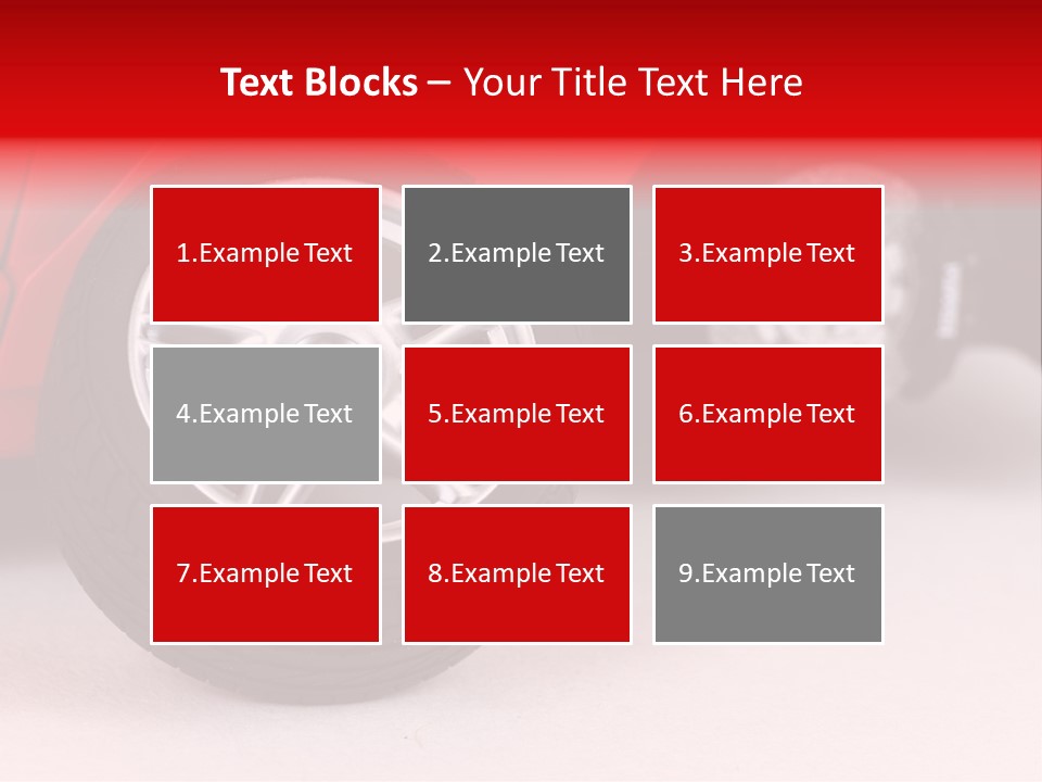 Wheel Row Polish PowerPoint Template