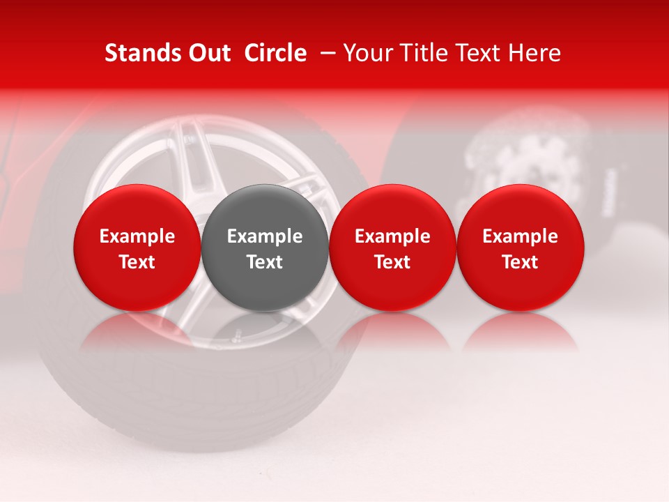 Wheel Row Polish PowerPoint Template