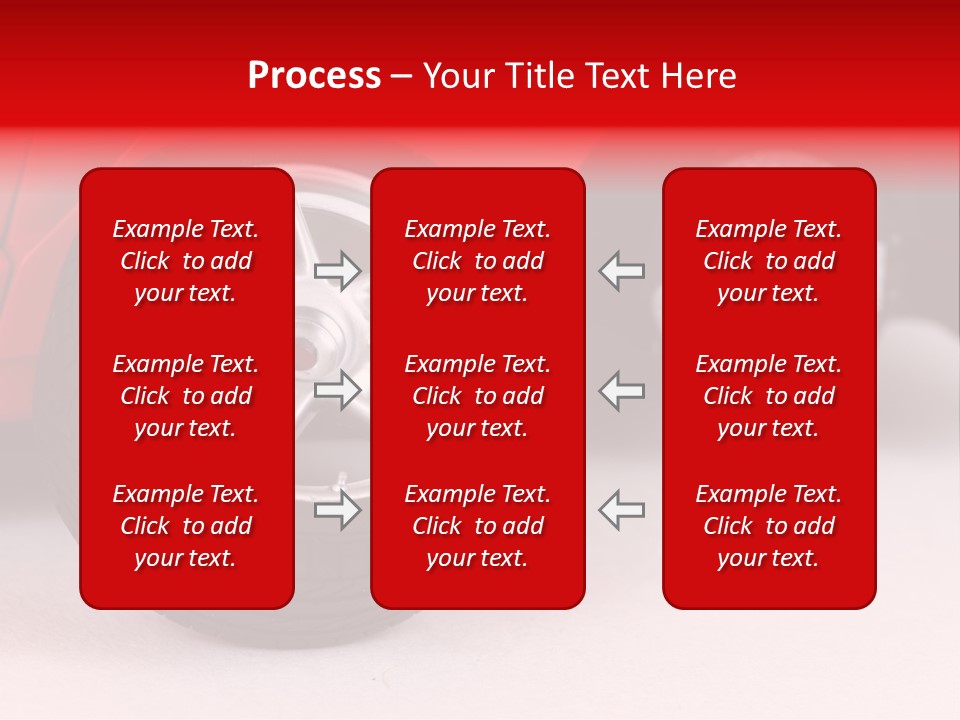 Wheel Row Polish PowerPoint Template