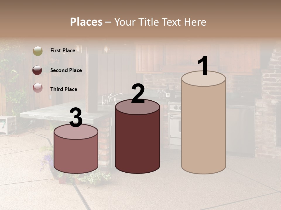 Natural Wellness Bathing PowerPoint Template