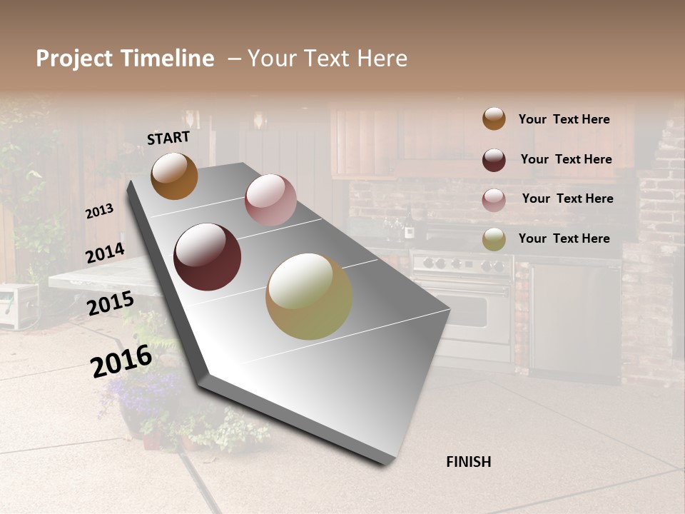 Natural Wellness Bathing PowerPoint Template