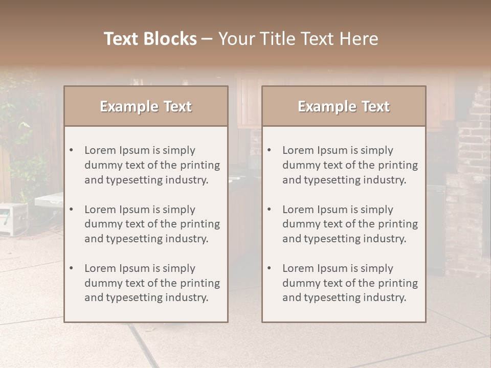 Natural Wellness Bathing PowerPoint Template