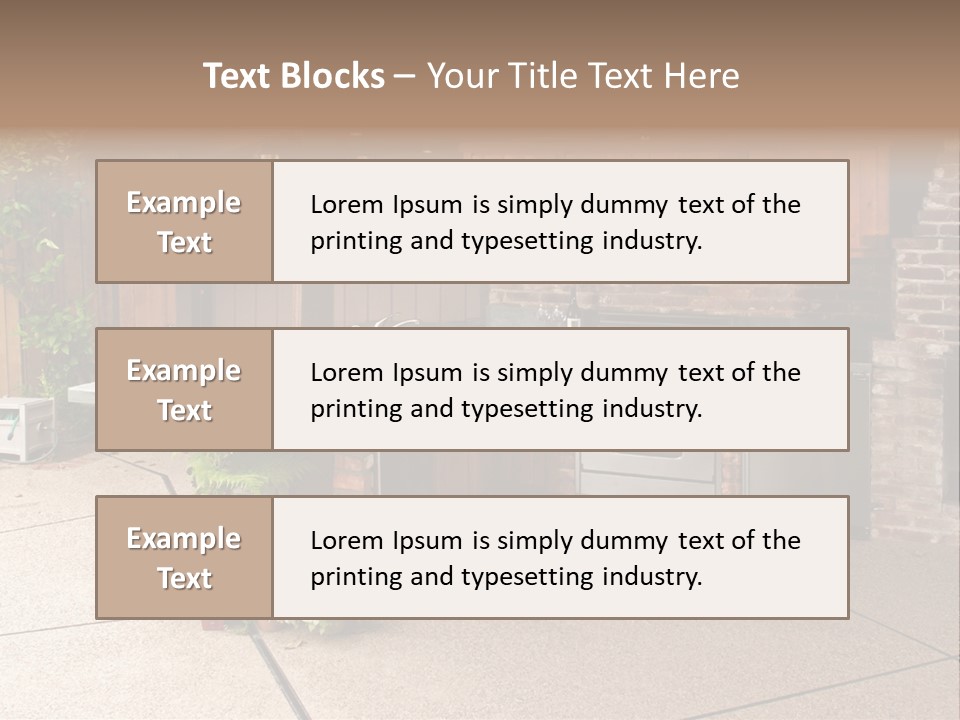 Natural Wellness Bathing PowerPoint Template