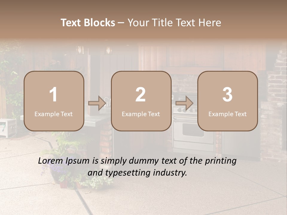 Natural Wellness Bathing PowerPoint Template