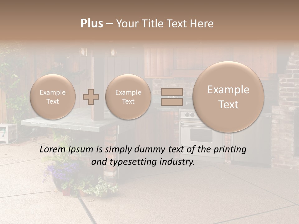 Natural Wellness Bathing PowerPoint Template