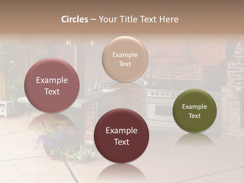 Natural Wellness Bathing PowerPoint Template