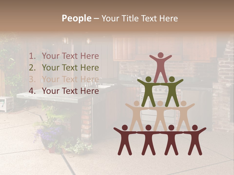 Natural Wellness Bathing PowerPoint Template