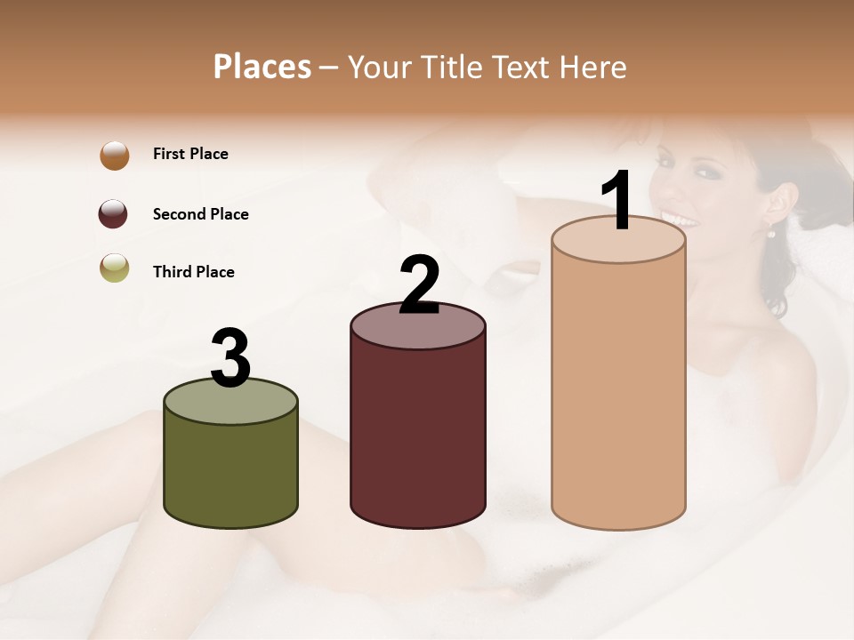 Natural Wellness Bathing PowerPoint Template