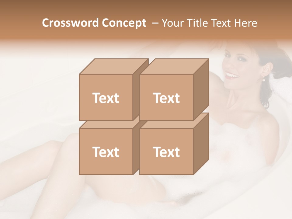 Natural Wellness Bathing PowerPoint Template