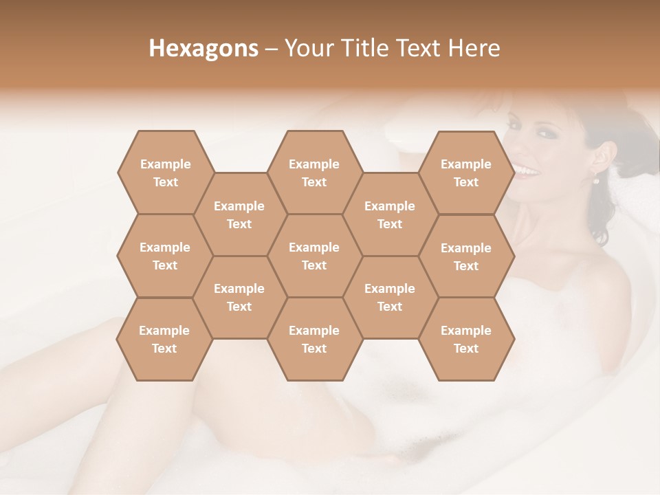 Natural Wellness Bathing PowerPoint Template