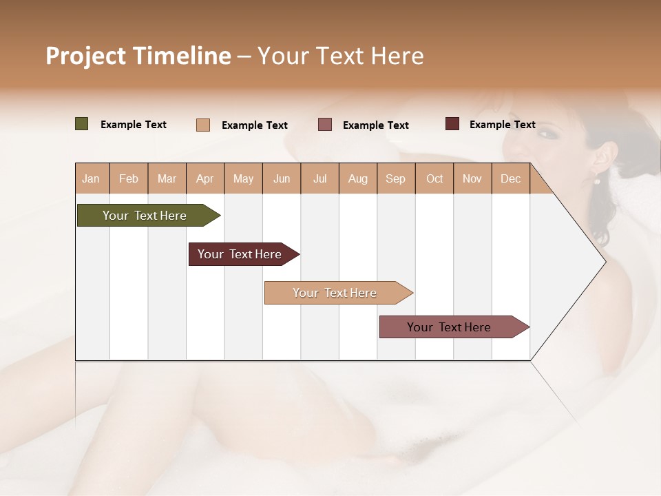 Natural Wellness Bathing PowerPoint Template