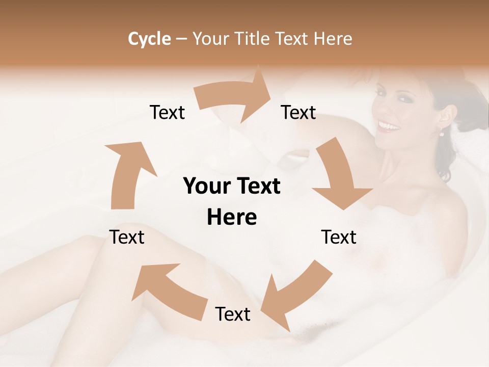 Natural Wellness Bathing PowerPoint Template