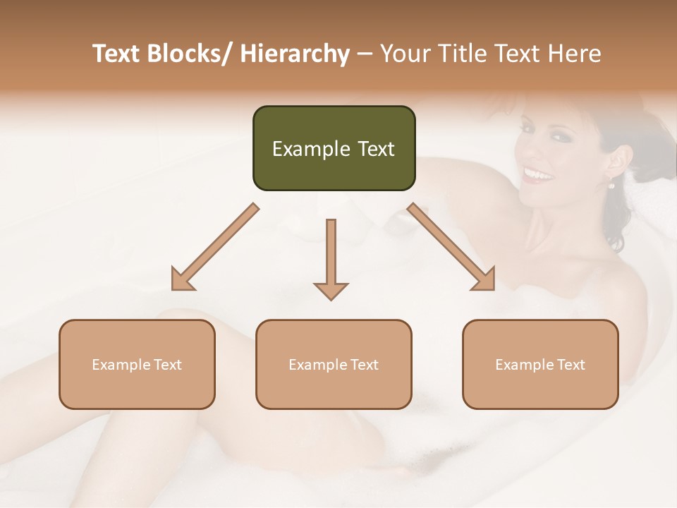 Natural Wellness Bathing PowerPoint Template