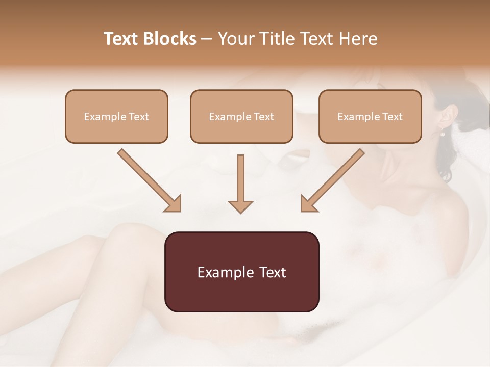 Natural Wellness Bathing PowerPoint Template