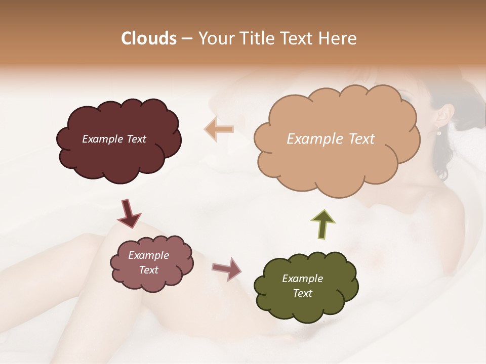 Natural Wellness Bathing PowerPoint Template