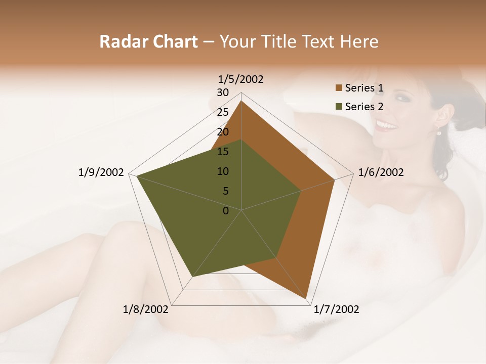 Natural Wellness Bathing PowerPoint Template