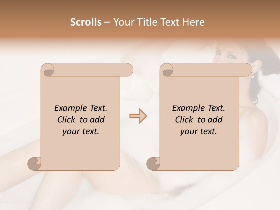 Natural Wellness Bathing PowerPoint Template