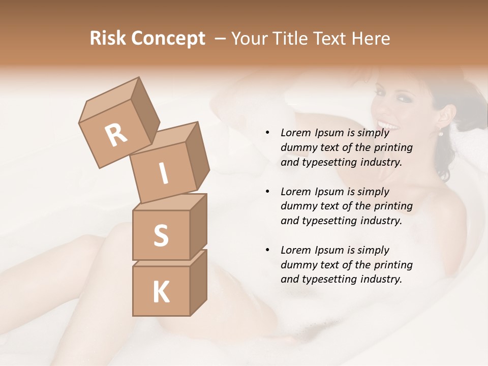 Natural Wellness Bathing PowerPoint Template