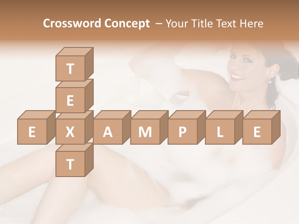 Natural Wellness Bathing PowerPoint Template